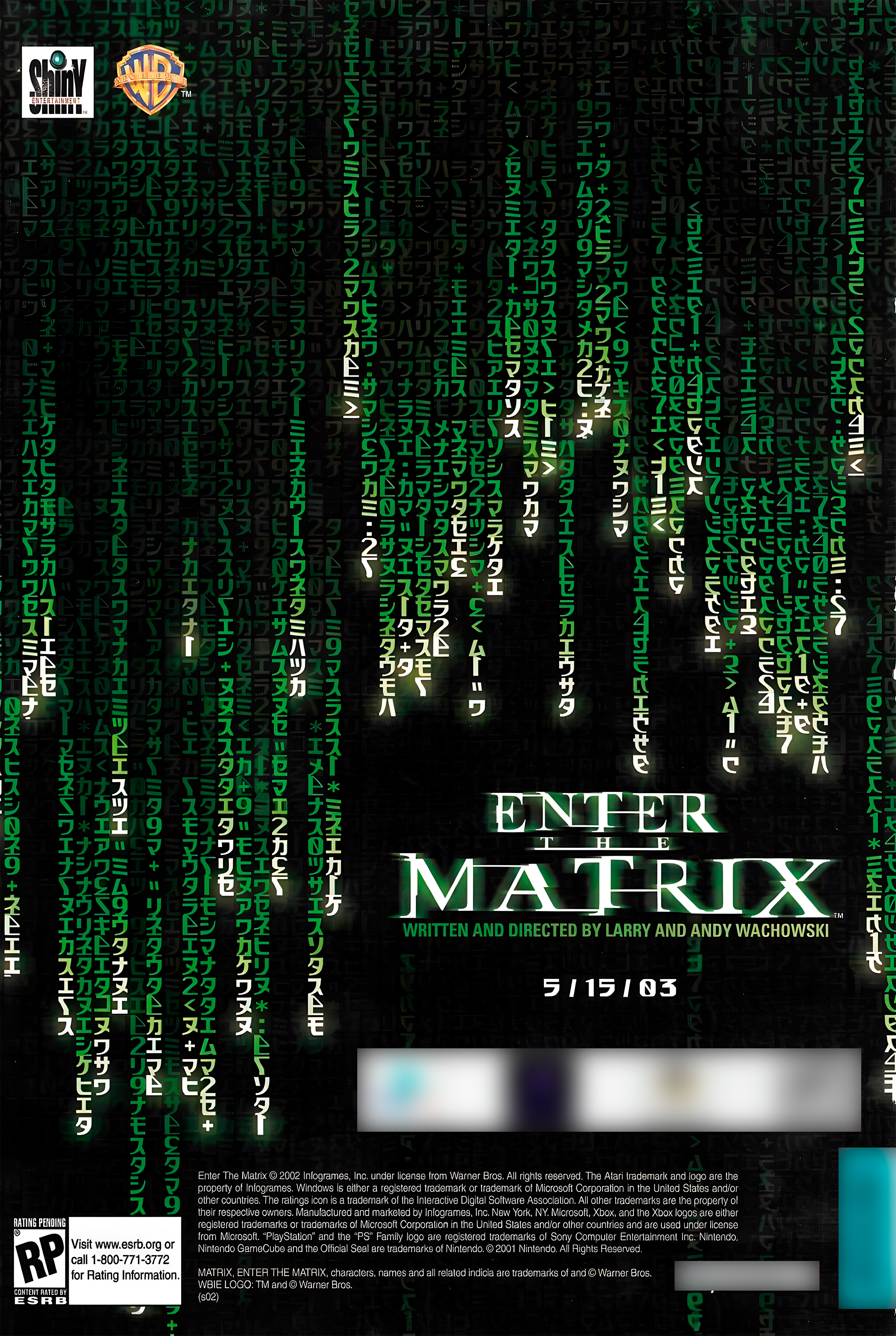 ENTER THE MATRIX - 2003