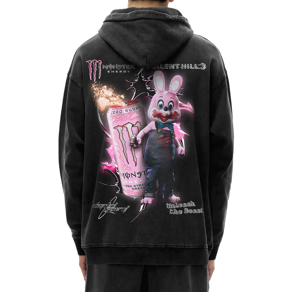 ROBBIE THE RABBIT X MONSTER HOODIE