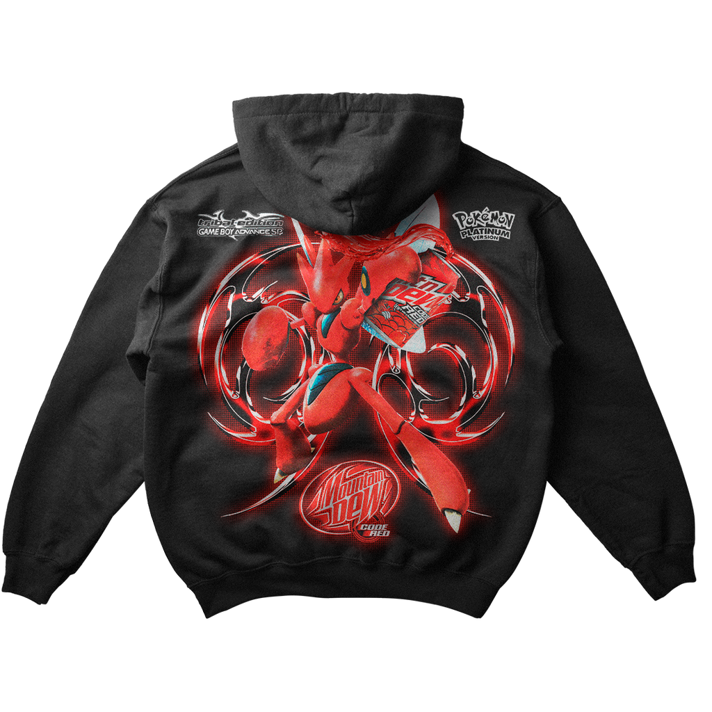 SCIZOR X MOUNTAIN DEW HOODIE