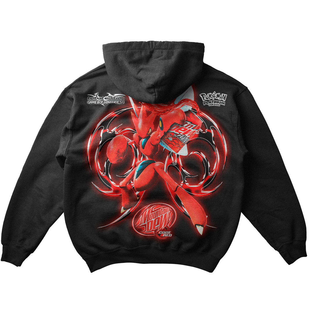 SCIZOR X MOUNTAIN DEW HOODIE