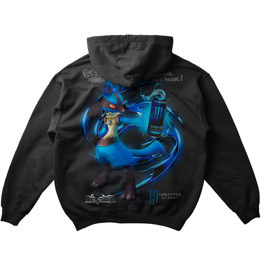 LUCARIO X MONSTER HOODIE