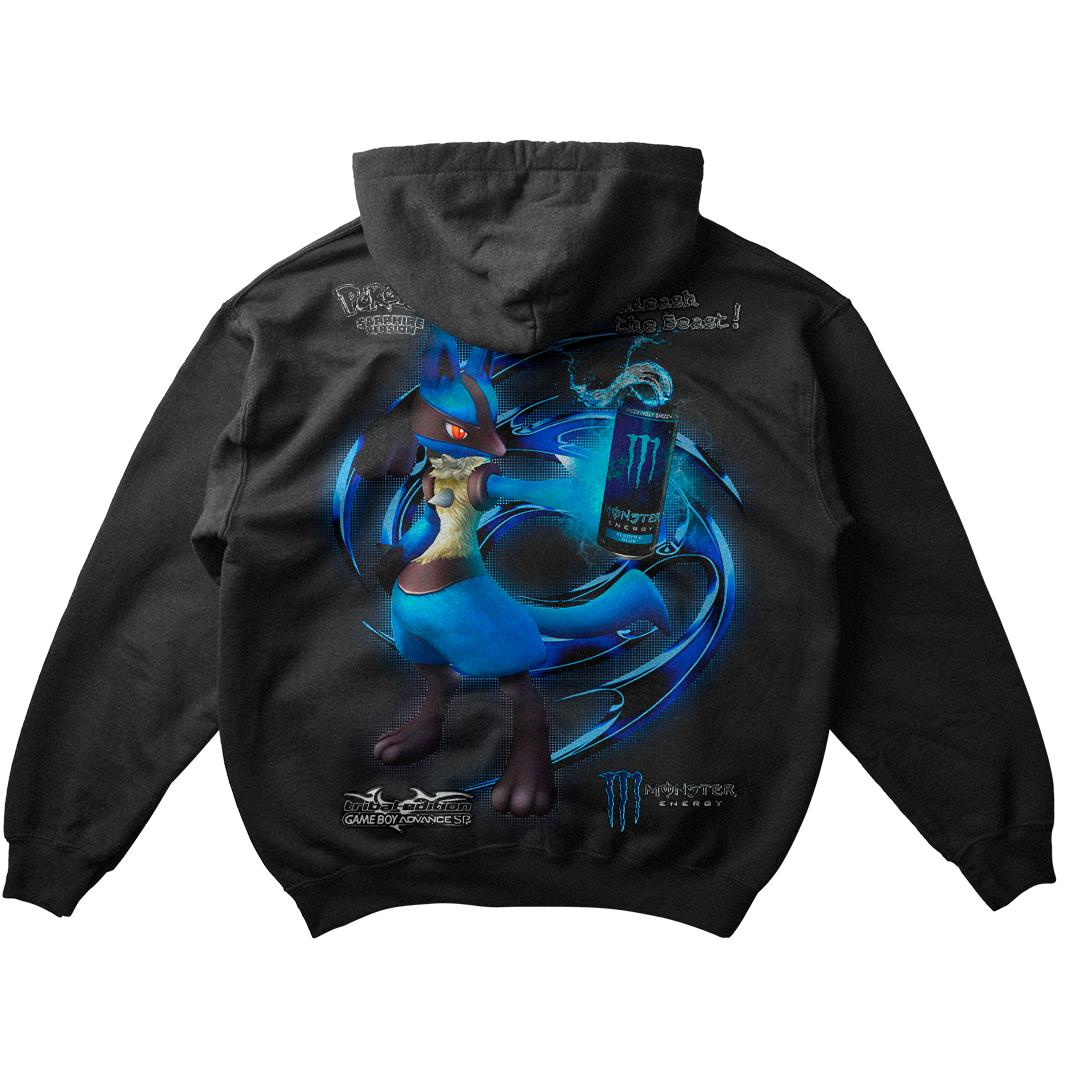 LUCARIO X MONSTER HOODIE