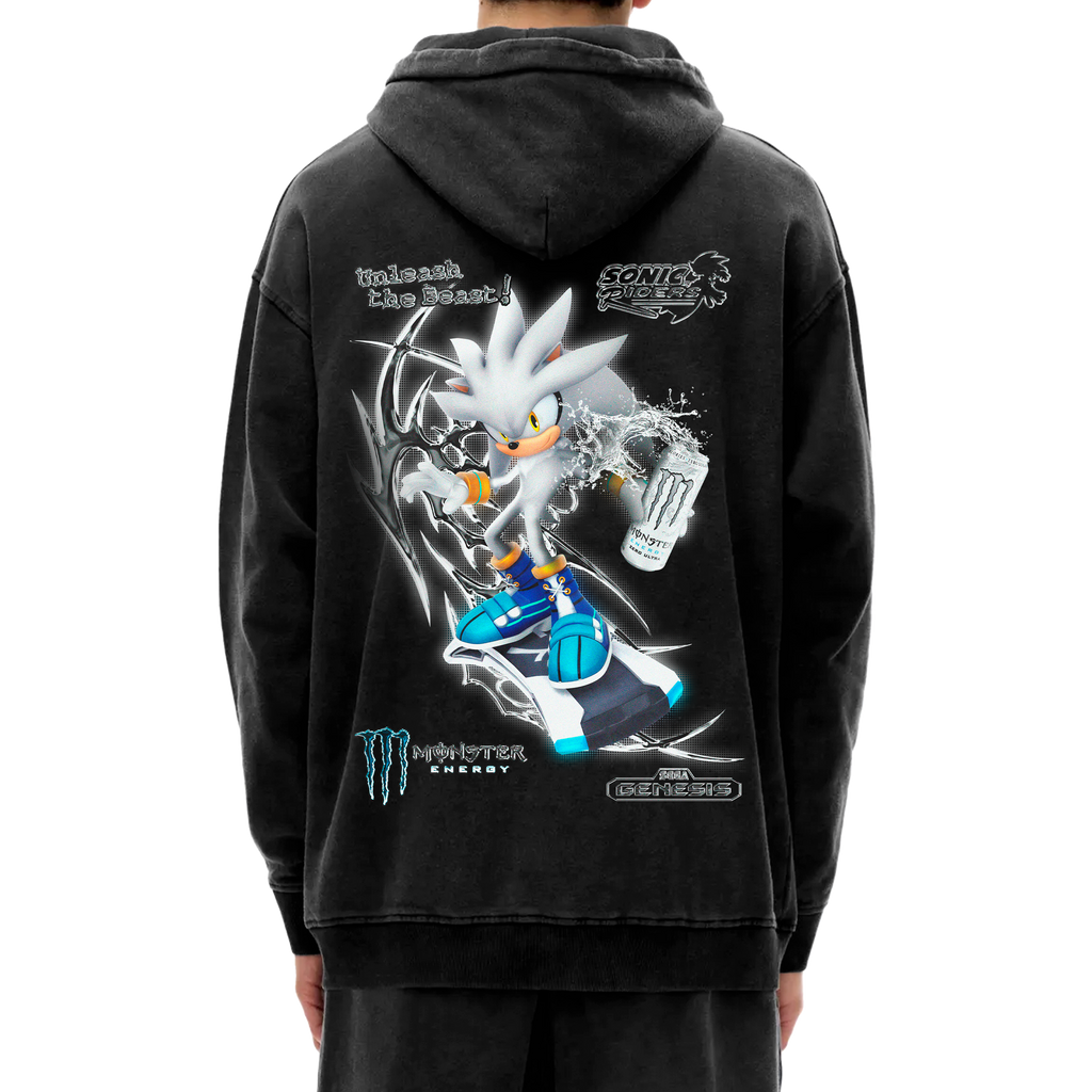 SILVER X MONSTER HOODIE