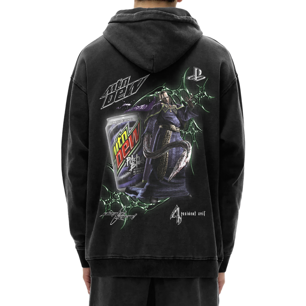 OSMUND SADDLER  X MOUNTAIN DEW HOODIE