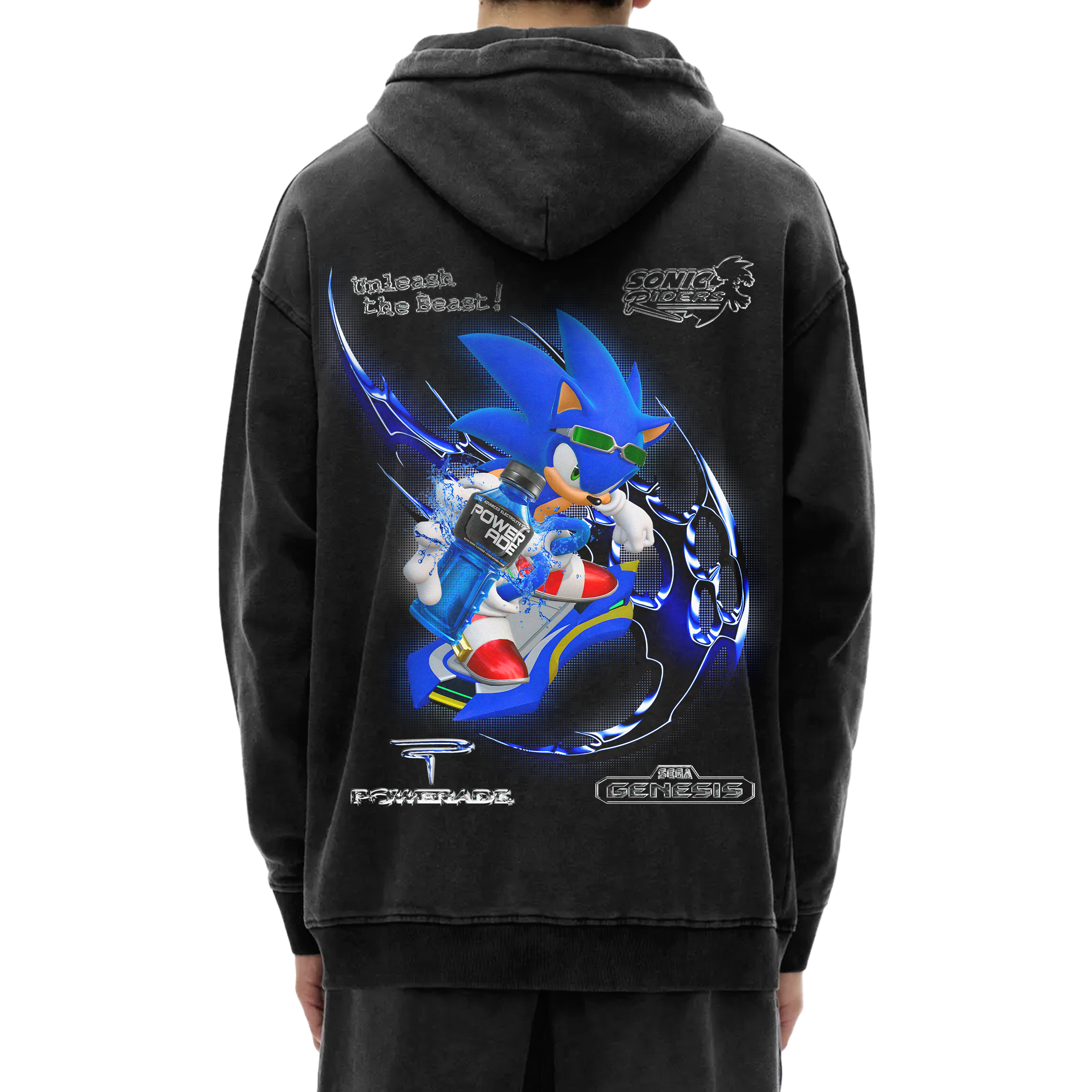 SONIC X POWERADE HOODIE