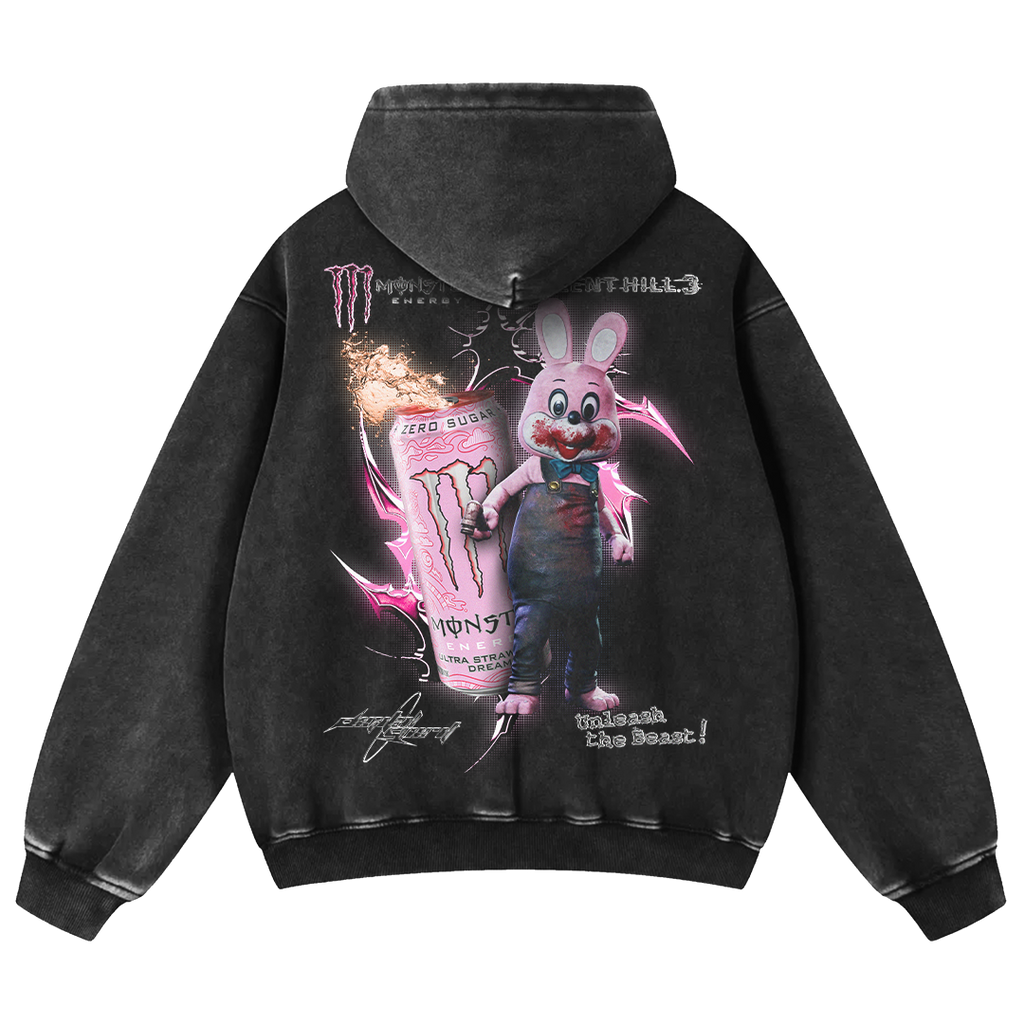 ROBBIE THE RABBIT X MONSTER HOODIE