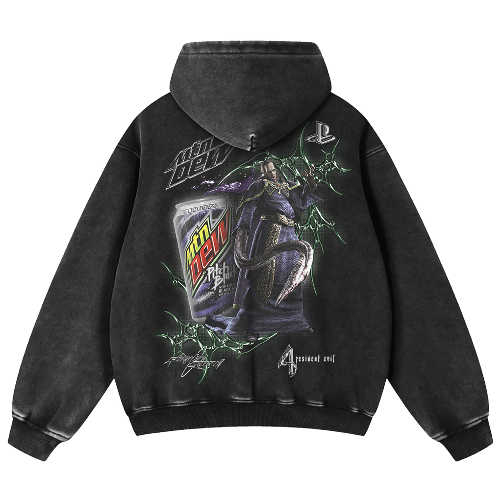 OSMUND SADDLER  X MOUNTAIN DEW HOODIE