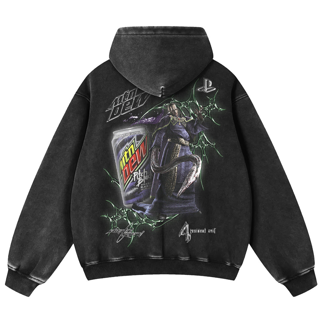 OSMUND SADDLER  X MOUNTAIN DEW HOODIE