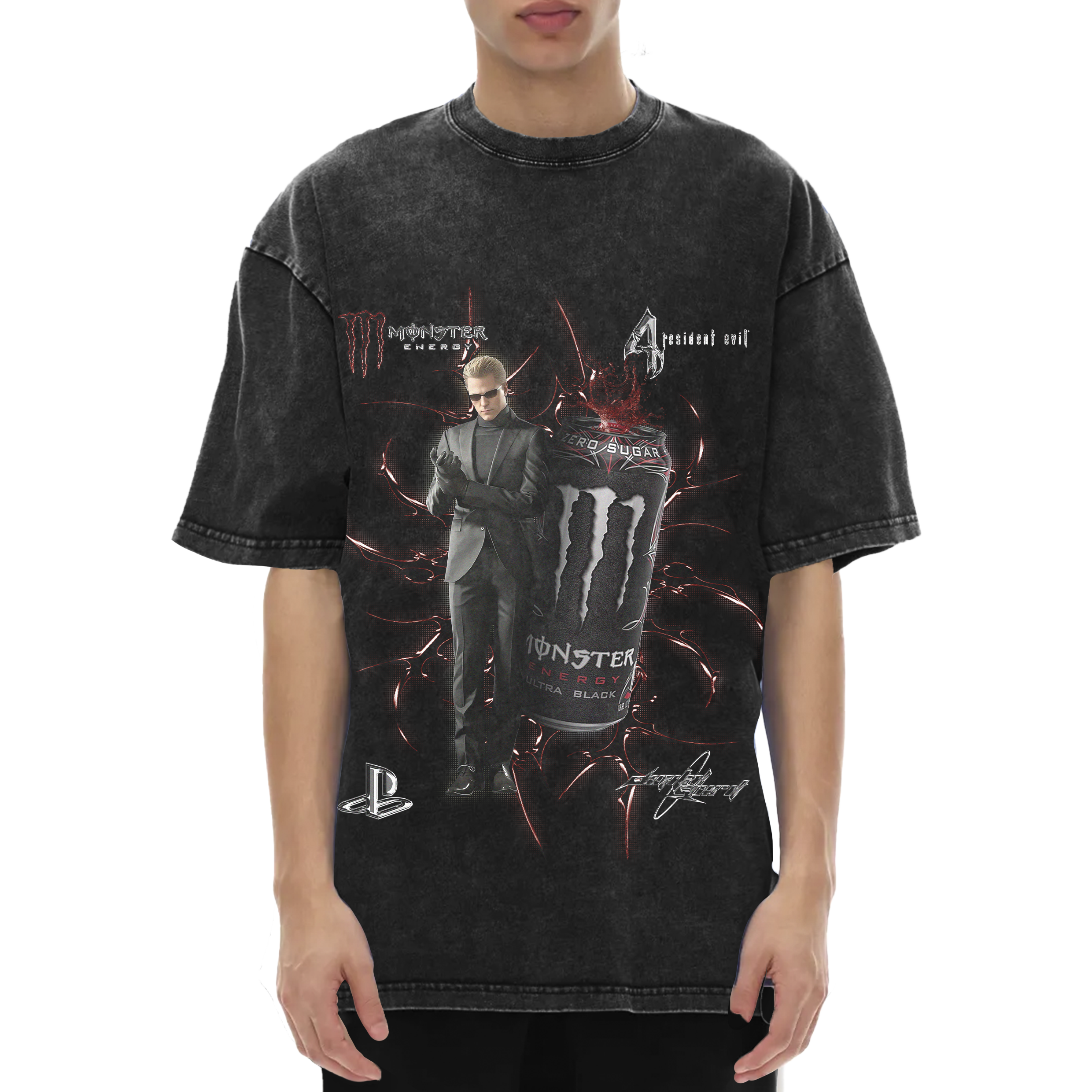 WESKER X MONSTER T-SHIRT