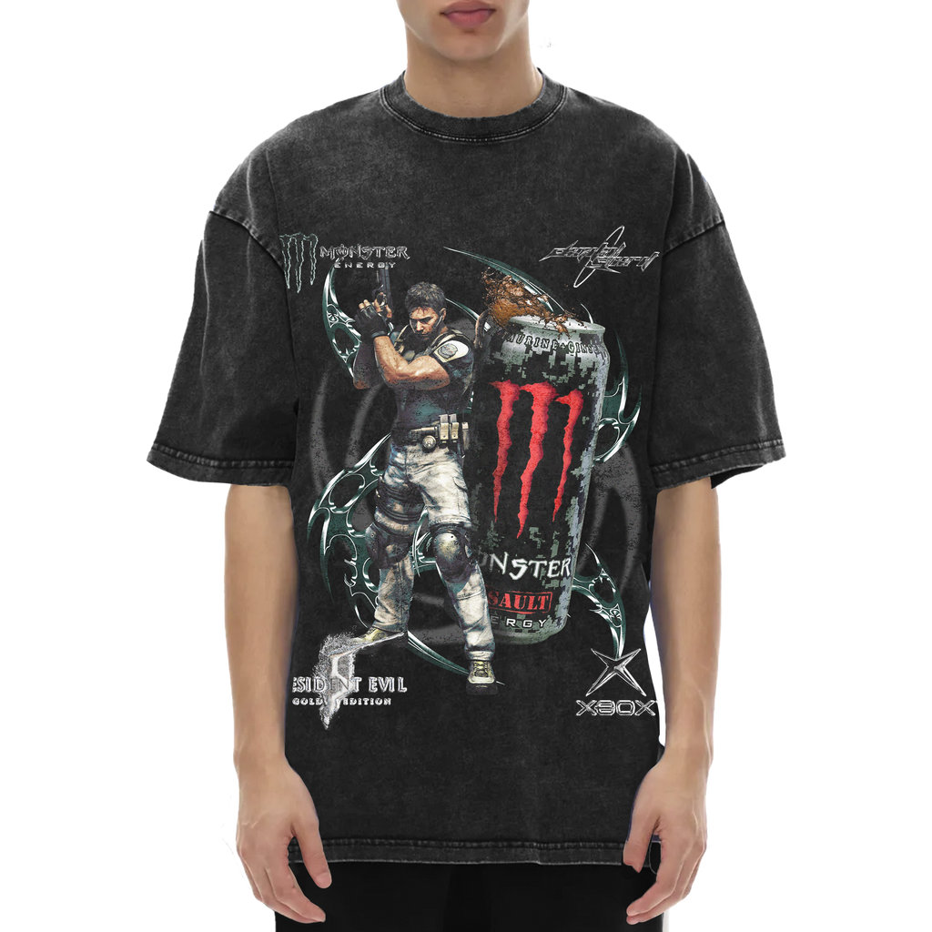 CHRIS REDFIELD X MONSTER SHIRT