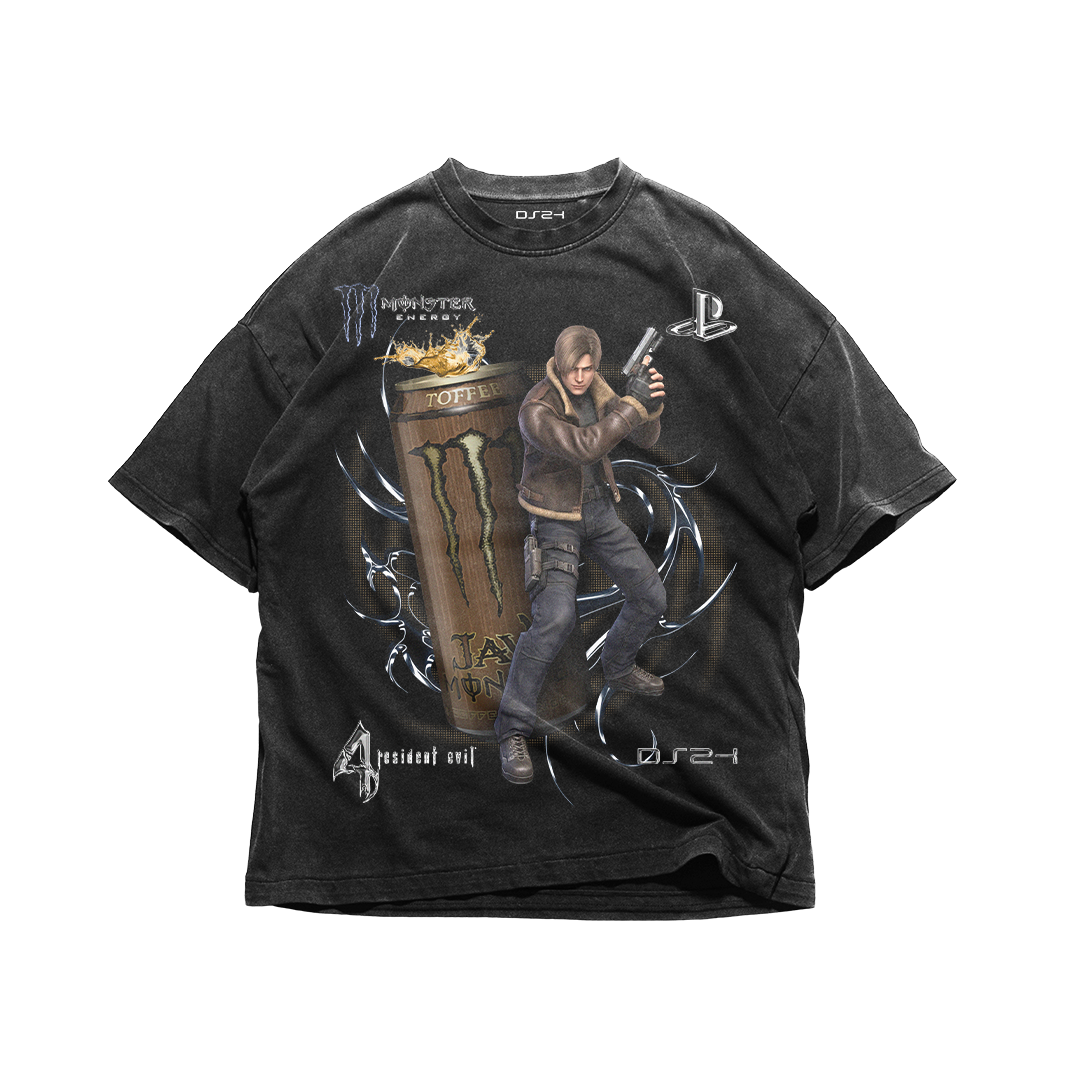 LEON S. KENNEDY X MONSTER SHIRT