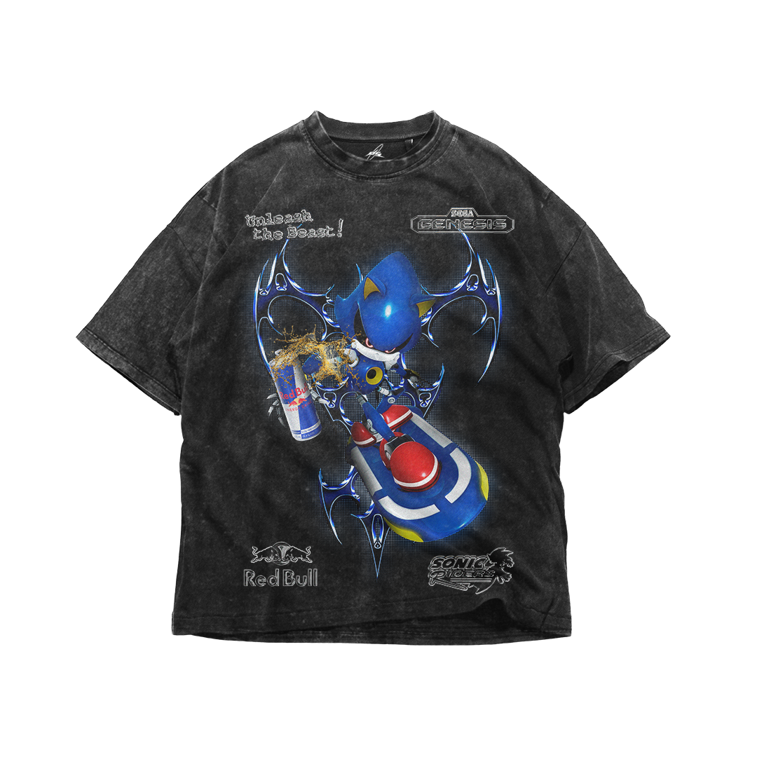 METAL SONIC X REDBULL T-SHIRT