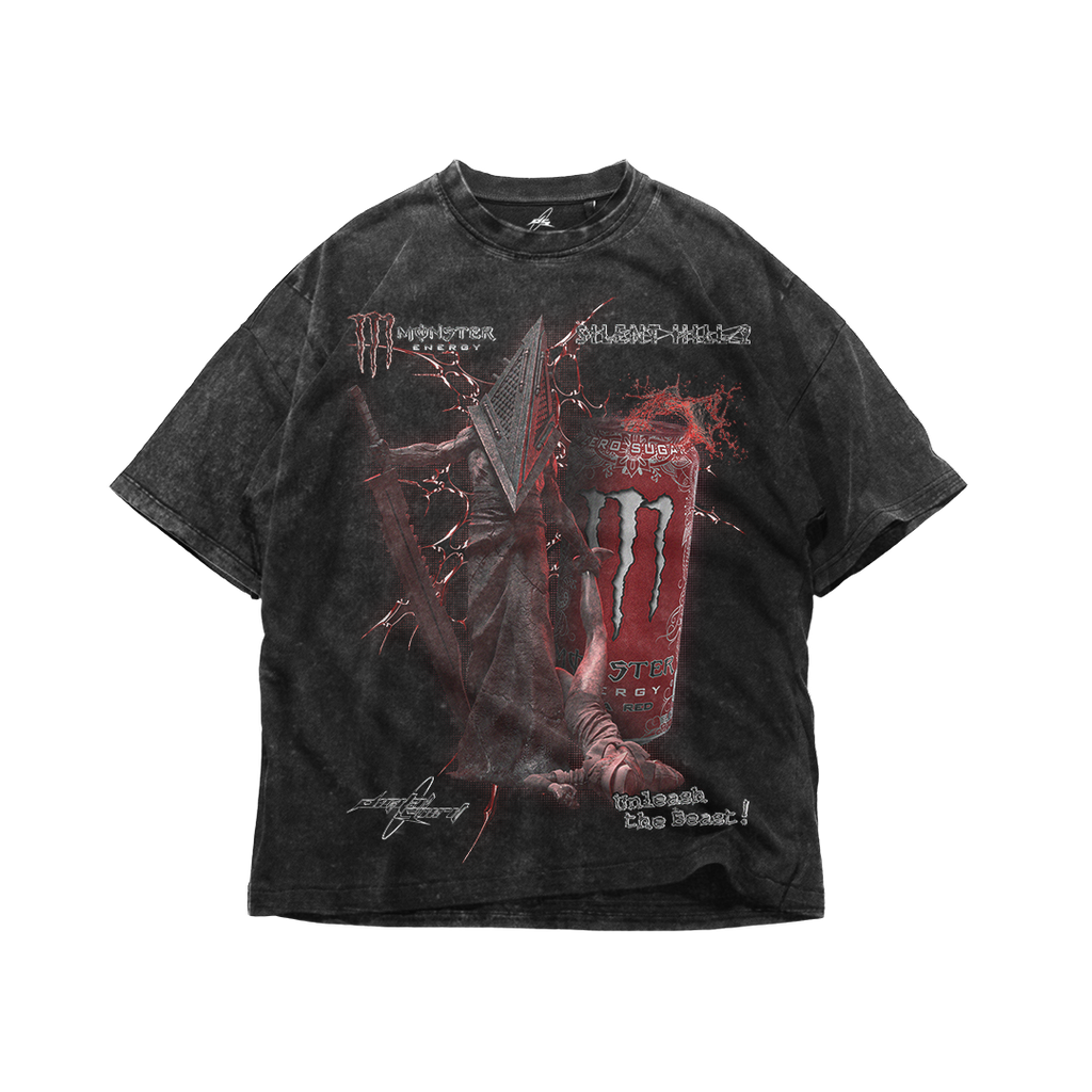 PYRAMID HEAD X RED MONSTER T-SHIRT