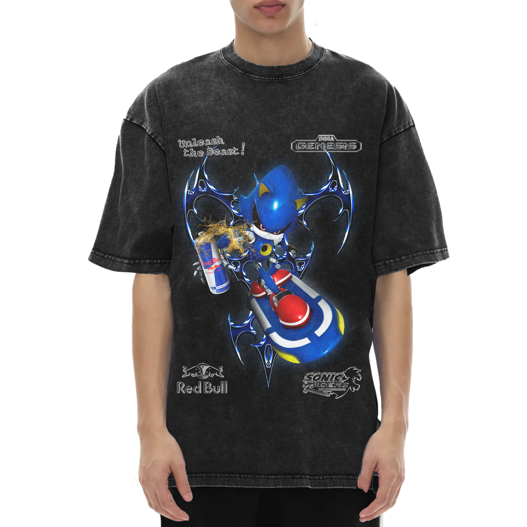 METAL SONIC X REDBULL T-SHIRT