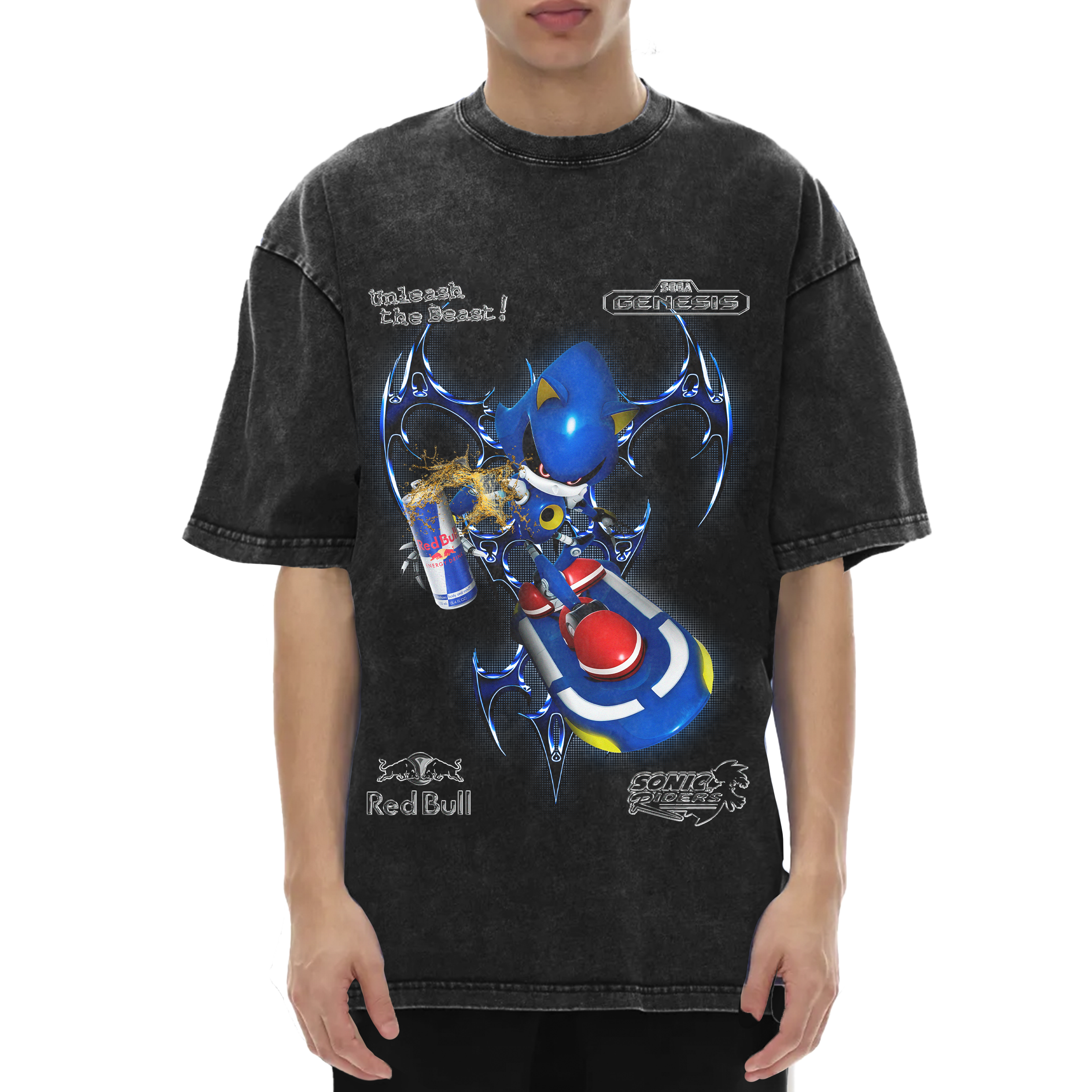 METAL SONIC X REDBULL T-SHIRT