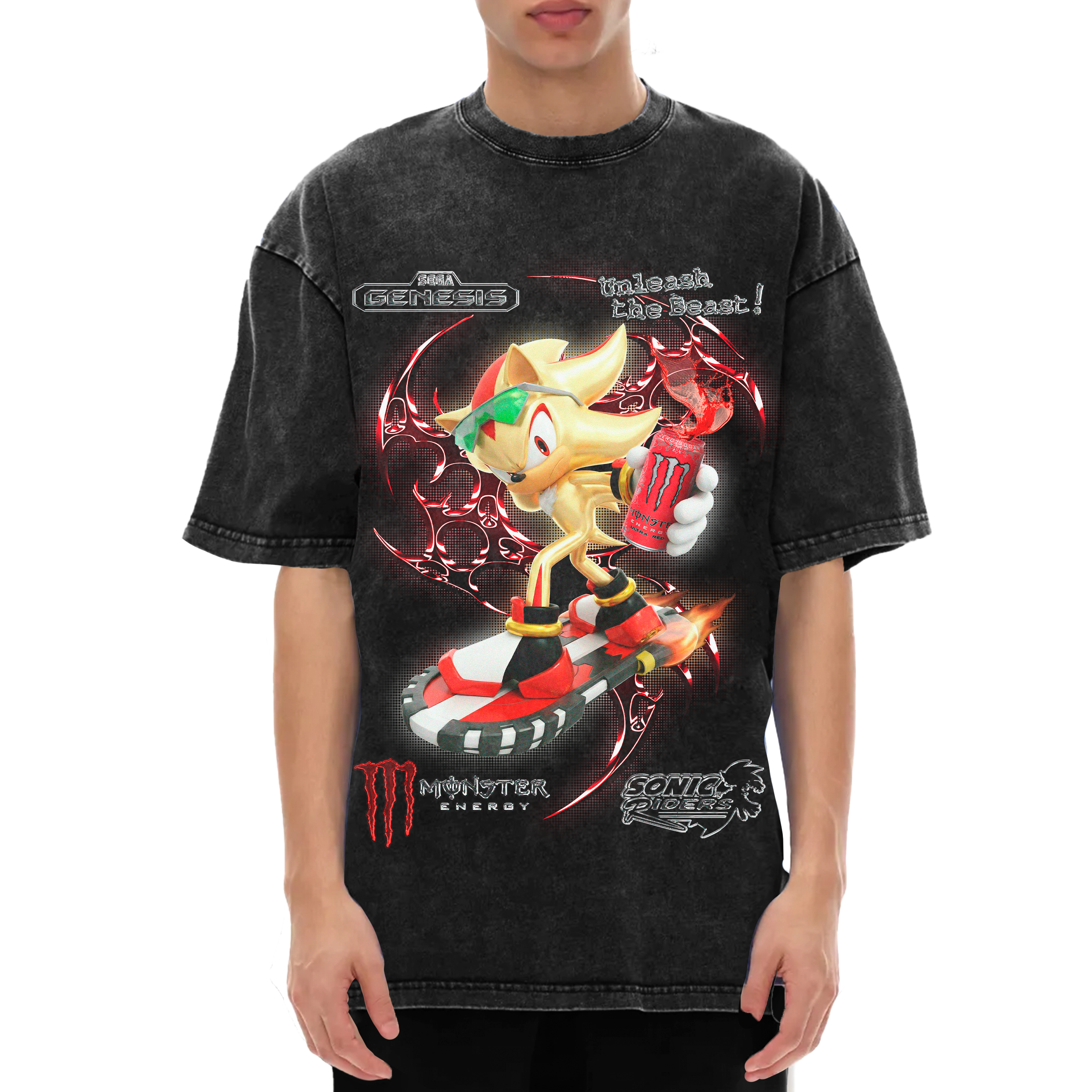 SUPER SHADOW X MONSTER T-SHIRT