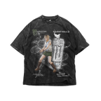 HEATHER x WHITE MONSTER T-SHIRT