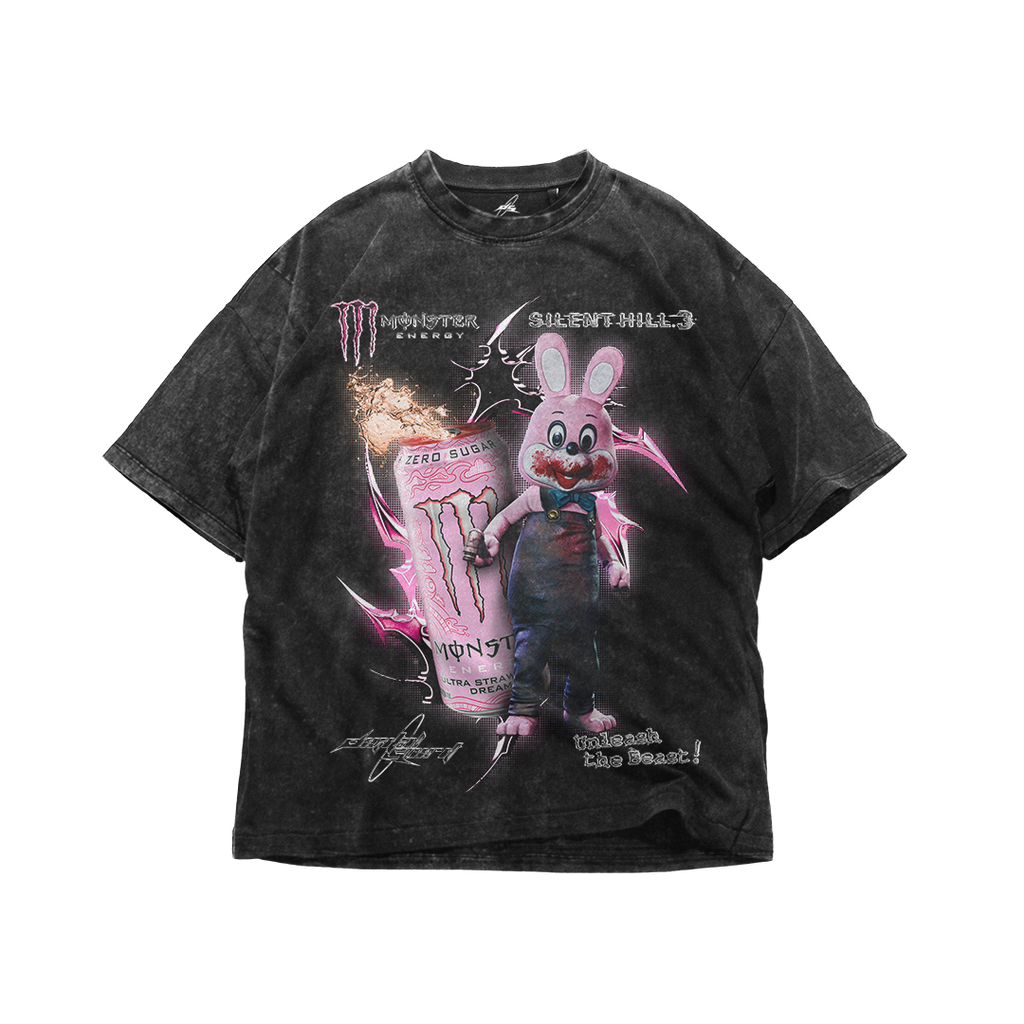 ROBBIE THE RABBIT X MONSTER T-SHIRT