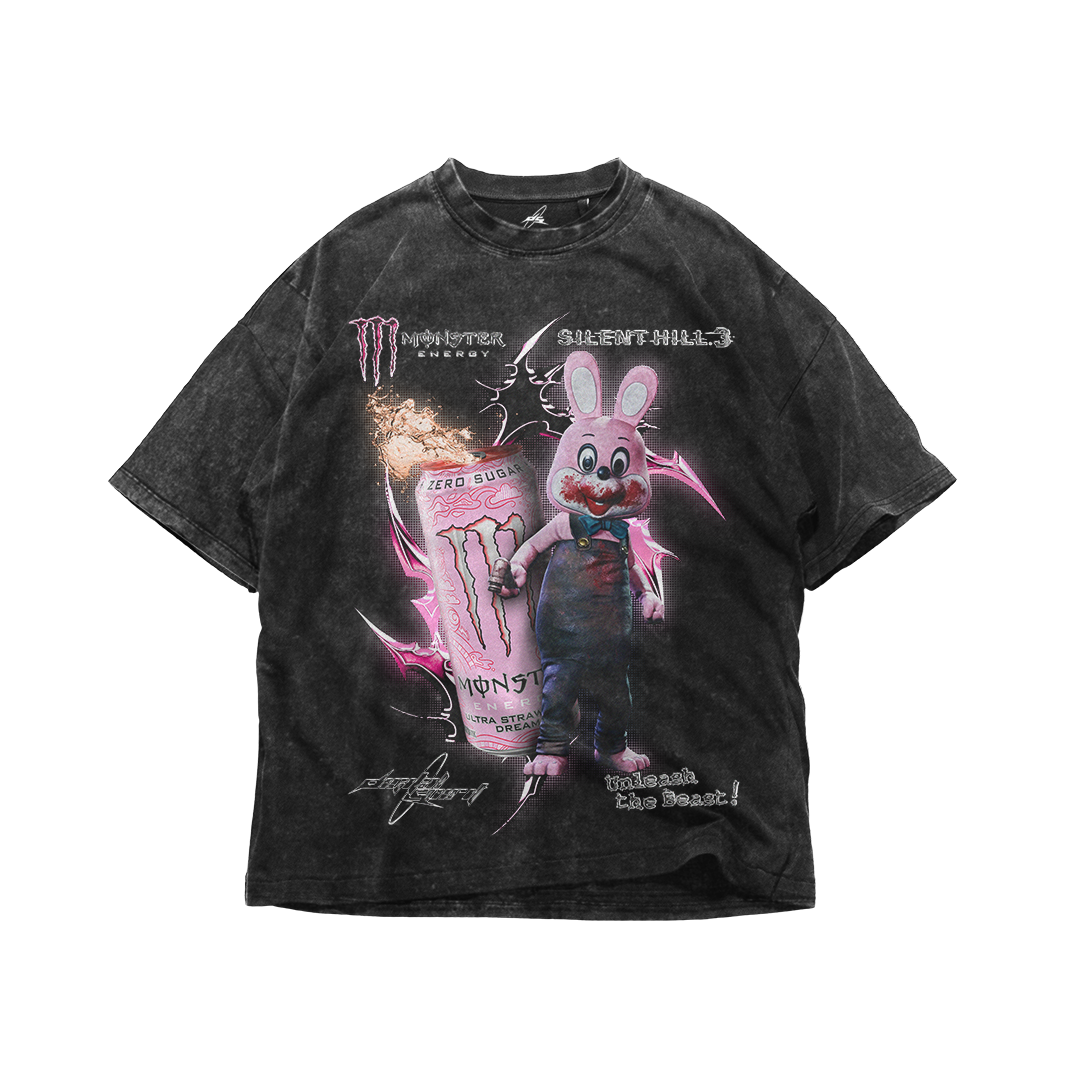 ROBBIE THE RABBIT X MONSTER T-SHIRT