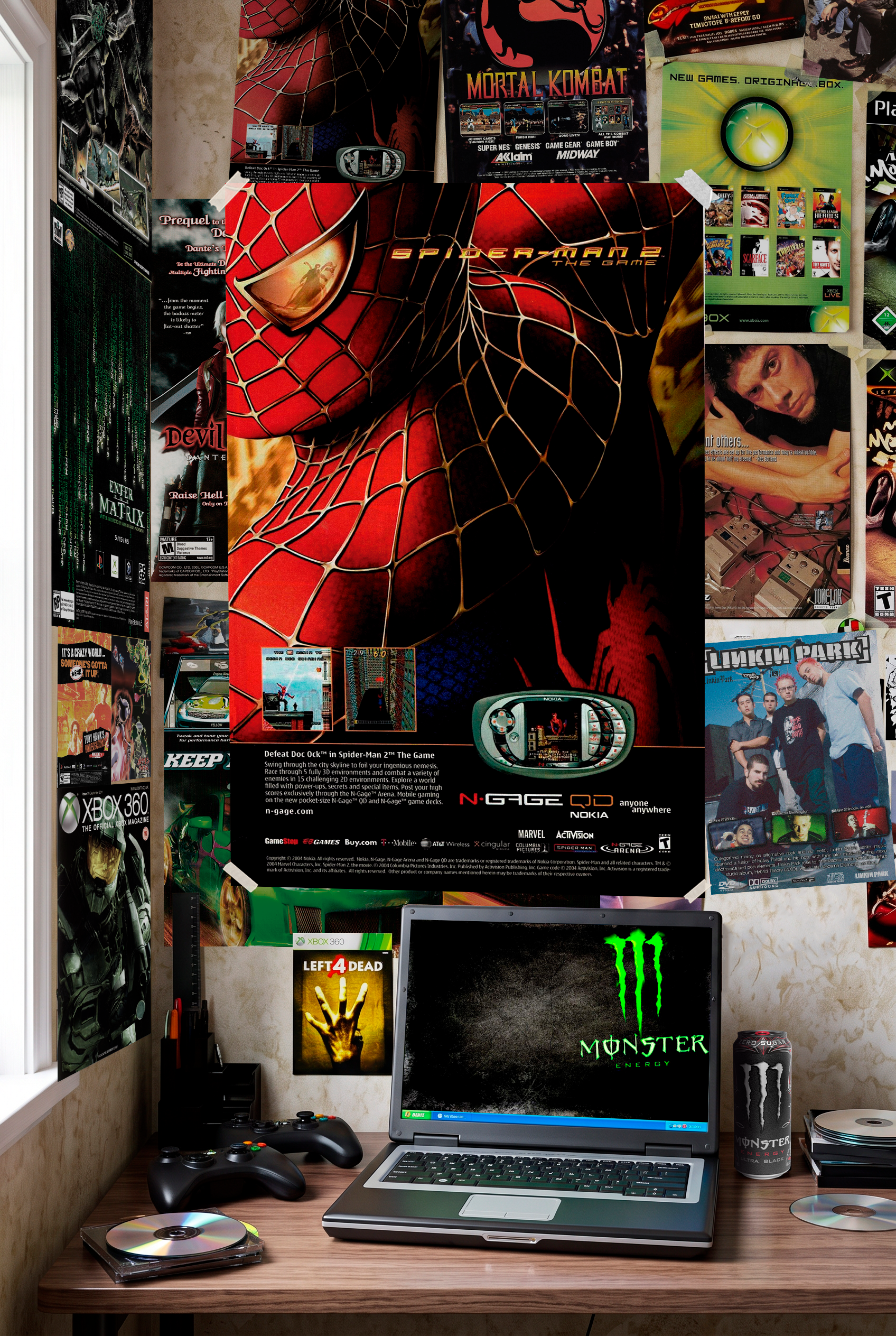 SPIDER-MAN 2 THE GAME - 2004